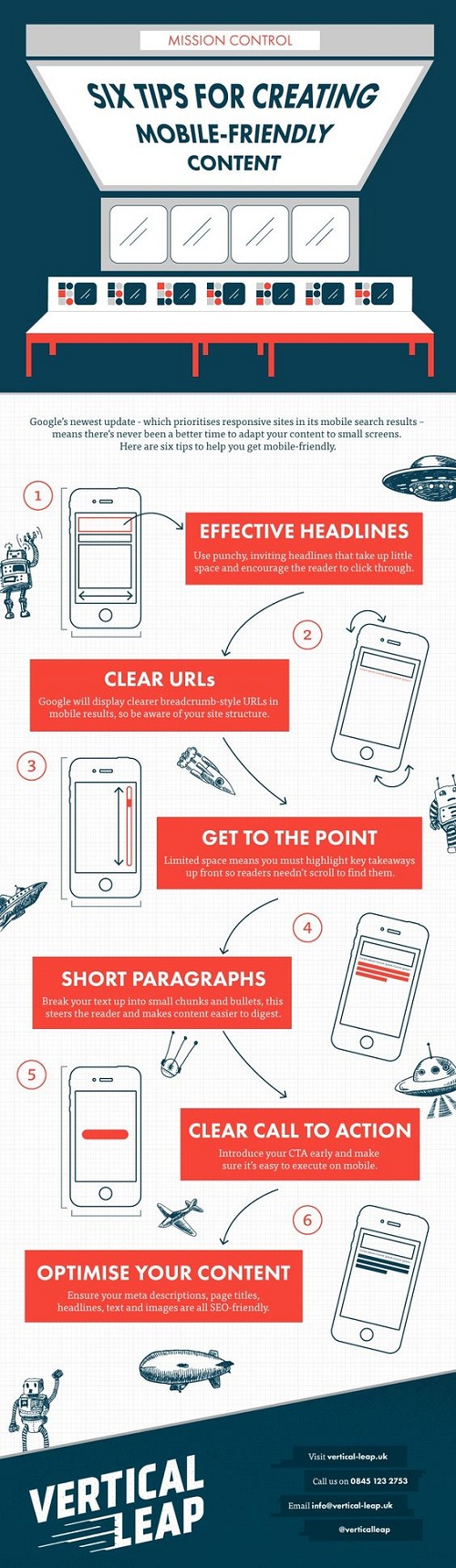 Claves para crear contenido amigable con el móvil #infografía