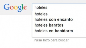 autocompletado de Google